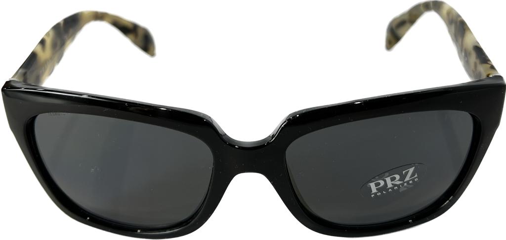 Prada  PR07PS 1AB5Z1 Black/Gray - Polarized