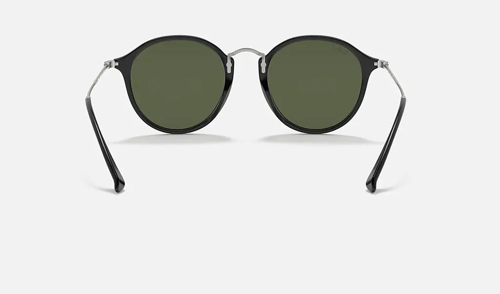 Ray-Ban ROUND RB2447 901 49mm Black/Gray-Green