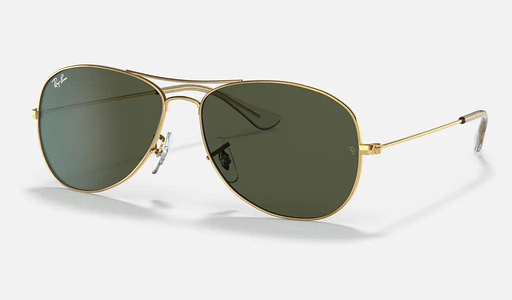 Ray-Ban COCKPIT RB3362 001-56mm Gold/Gray-Green