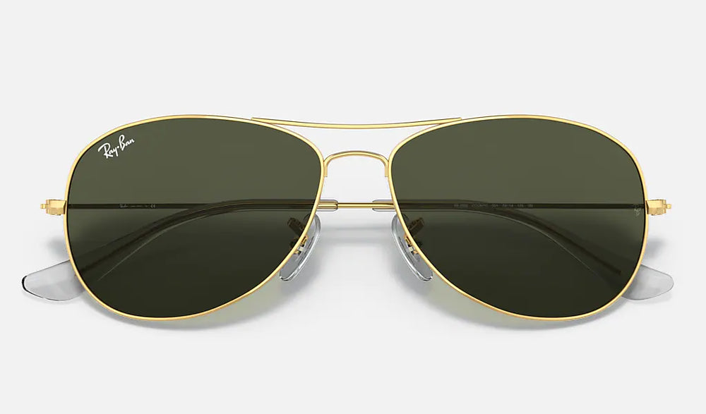 Ray-Ban COCKPIT RB3362 001-56mm Gold/Gray-Green