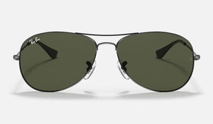 Ray-Ban COCKPIT RB3362 004-56mm Gunmetal/Gray-Green 56mm