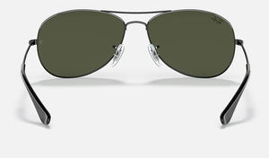 Ray-Ban COCKPIT RB3362 004-56mm Gunmetal/Gray-Green 56mm