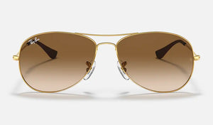 Ray-Ban COCKPIT RB3362 001-51 56m Gold/Brown Gradient