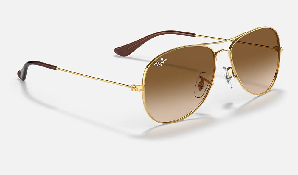 Ray-Ban COCKPIT RB3362 001-51 56m Gold/Brown Gradient