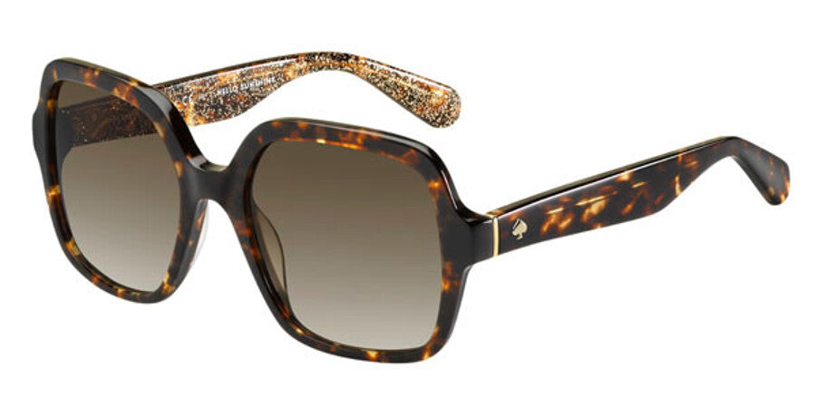 Kate Spade Katelee/S S2M-HA Tortoiseshell-Gold Glitter/Brown