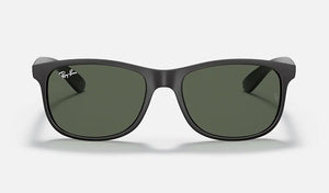 Ray-Ban ANDY RB4202 606971 55mm Black/Gray-Green