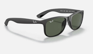 Ray-Ban ANDY RB4202 606971 55mm Black/Gray-Green