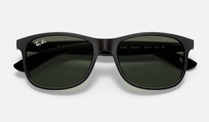 Ray-Ban ANDY RB4202 606971 55mm Black/Gray-Green