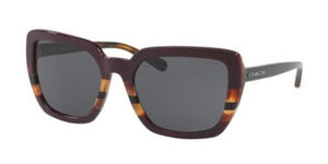 Coach HC8217 547887 Oxblood Tortoiseshell/Gray