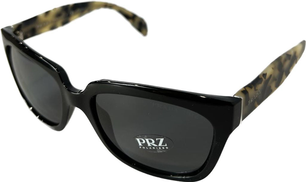 Prada  PR07PS 1AB5Z1 Black/Gray - Polarized