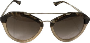 Prada PR12QS ROZ0A6 Tortoiseshell/Brown