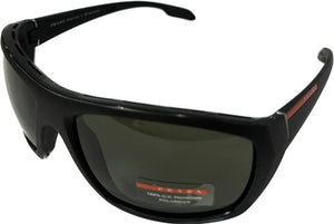 Prada PS06SS 1BO5X1 Black/Gray-Green Polarized