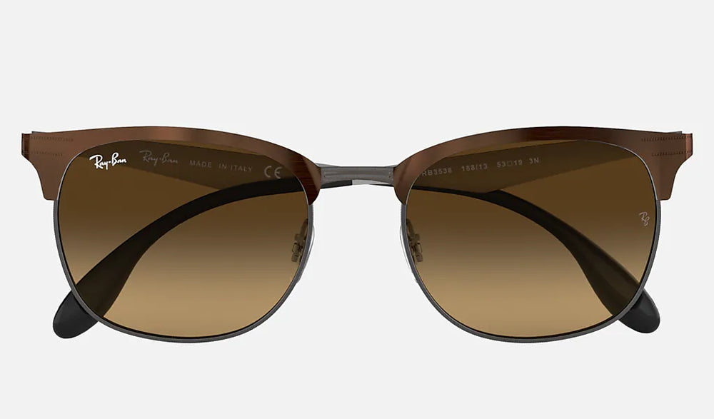 Ray-Ban  RB3538 188-13 53mm Brown/Brown Gradient