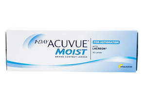 1 DAY ACUVUE MOIST FOR ASTIGMATISM (30 PACK)